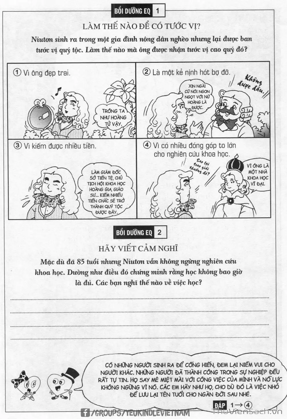 Truyện Tranh Danh Nhân Thế Giới - Niuton trang 2
