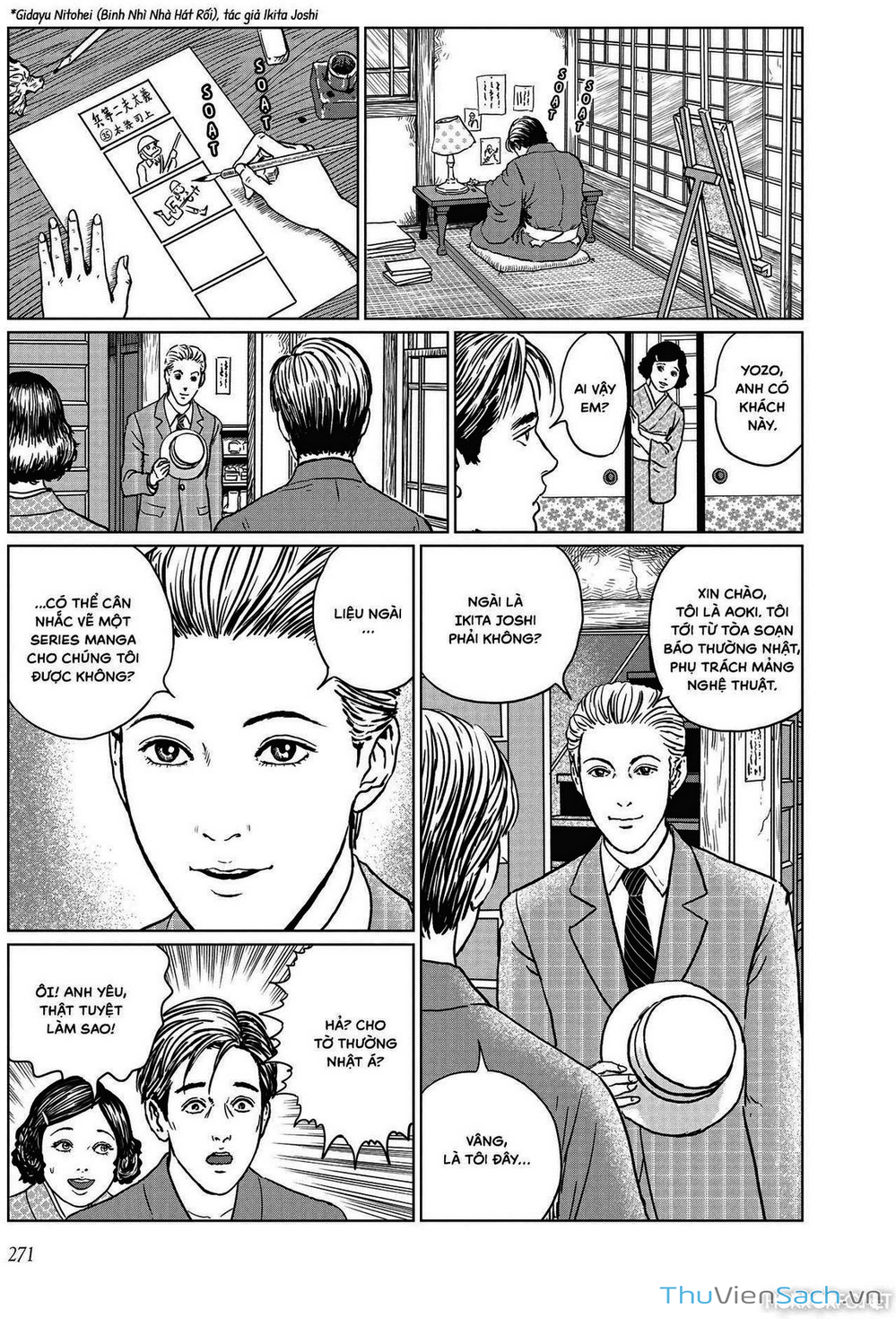 Truyện Tranh Nhân Gian Thất Cách - No Longer Human trang 5