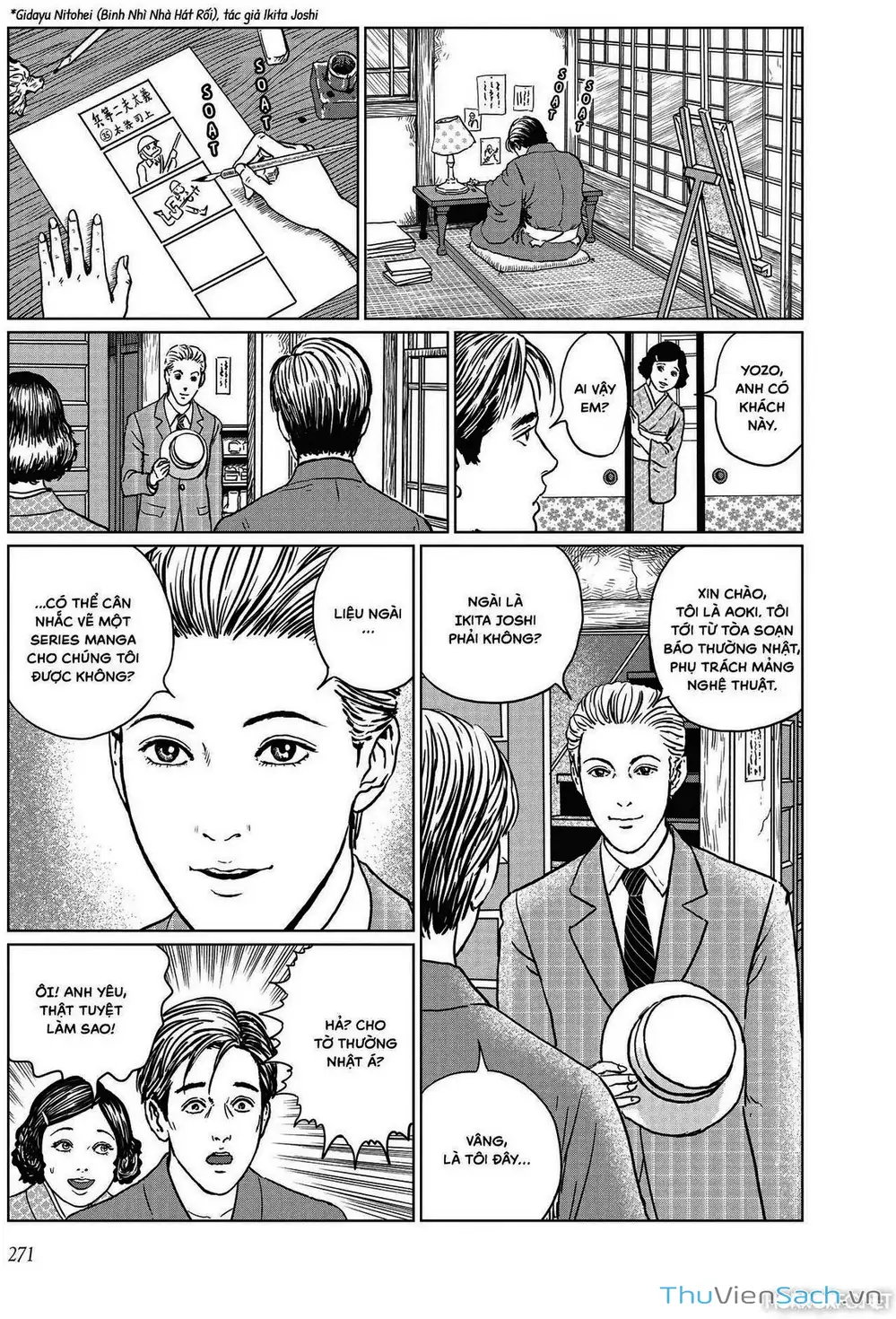 Truyện Tranh Nhân Gian Thất Cách - No Longer Human trang 5