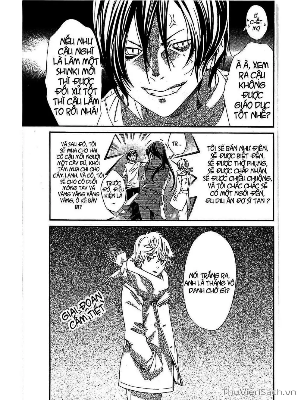 Truyện Tranh Vị Thần Lang Thang - Noragami trang 5