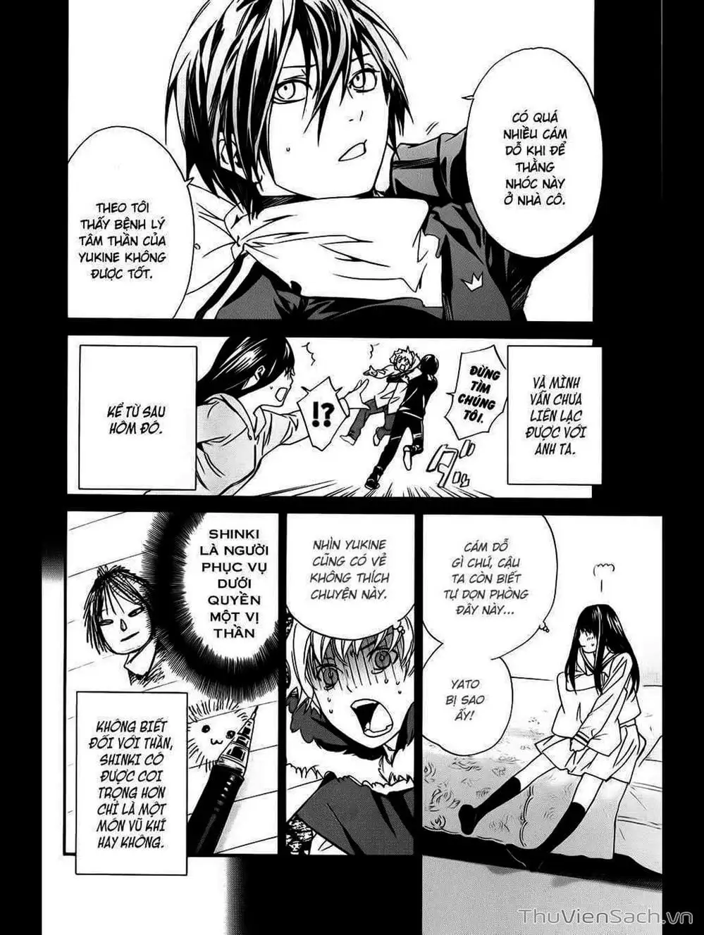 Truyện Tranh Vị Thần Lang Thang - Noragami trang 5