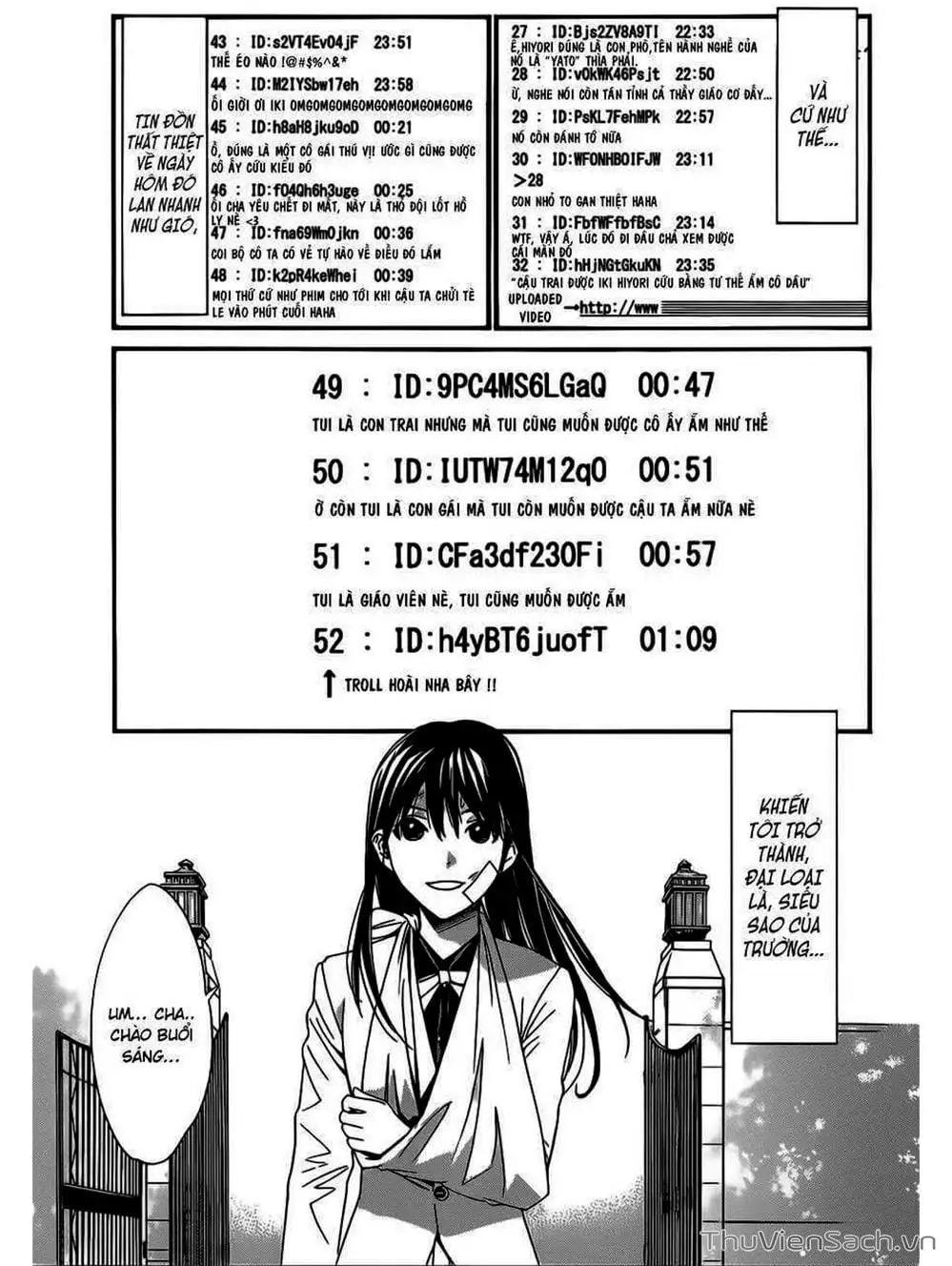 Truyện Tranh Vị Thần Lang Thang - Noragami trang 5