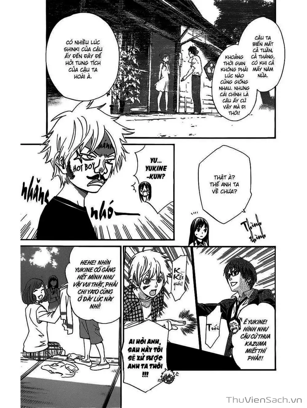 Truyện Tranh Vị Thần Lang Thang - Noragami trang 5