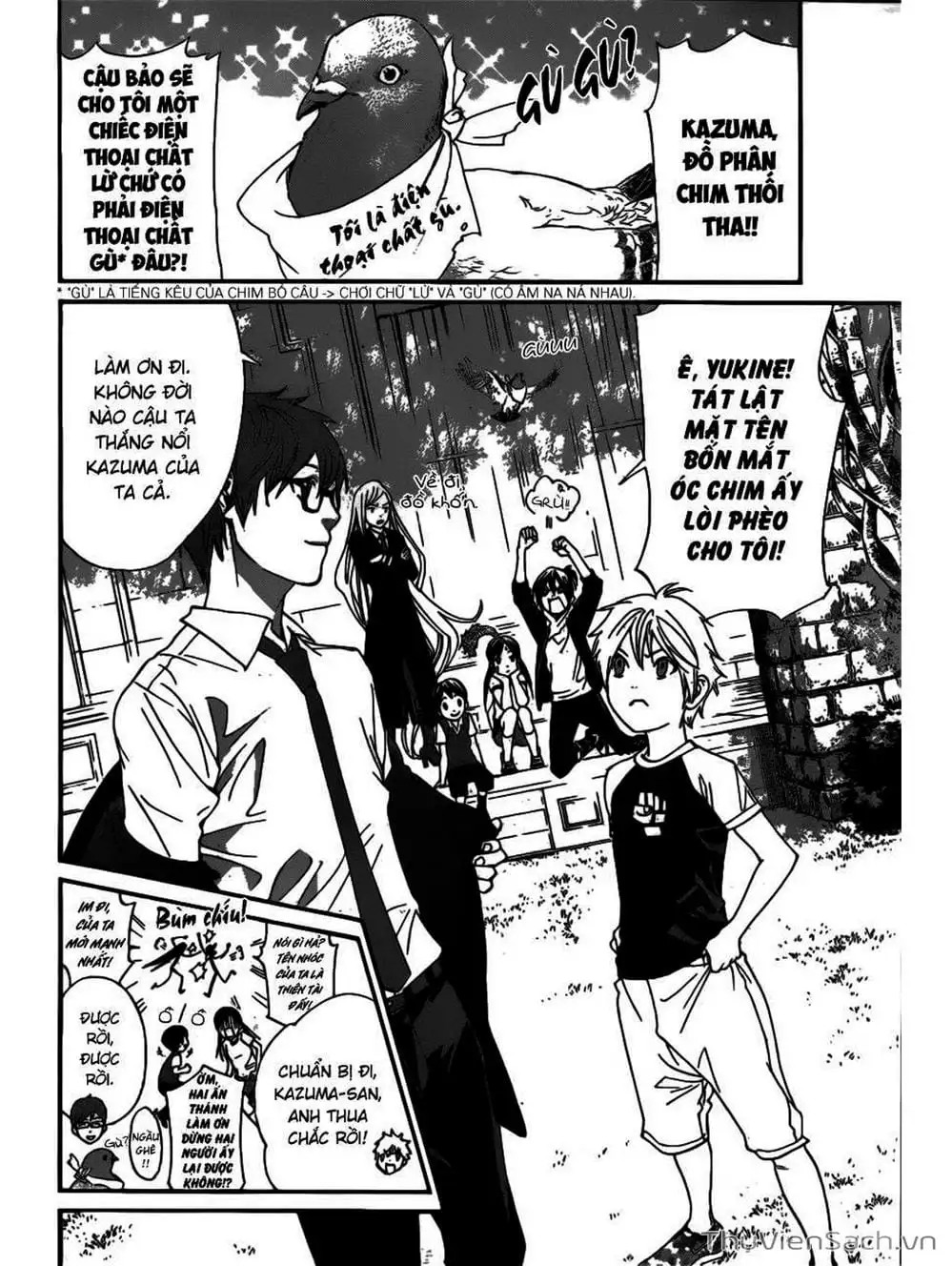 Truyện Tranh Vị Thần Lang Thang - Noragami trang 5