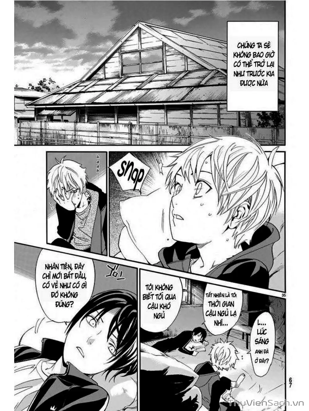 Truyện Tranh Vị Thần Lang Thang - Noragami trang 5