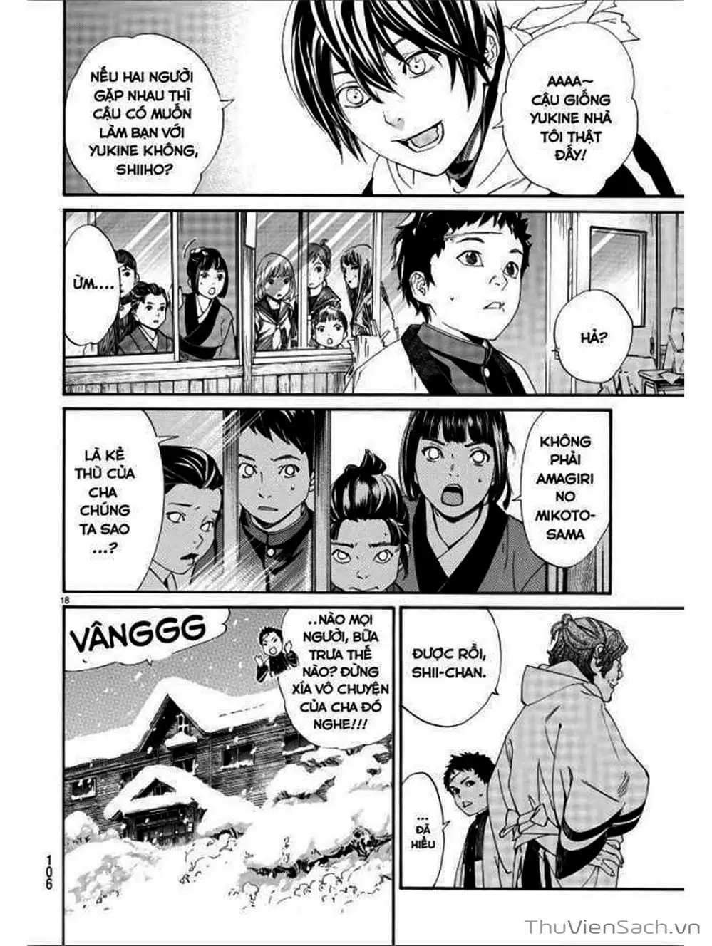 Truyện Tranh Vị Thần Lang Thang - Noragami trang 5