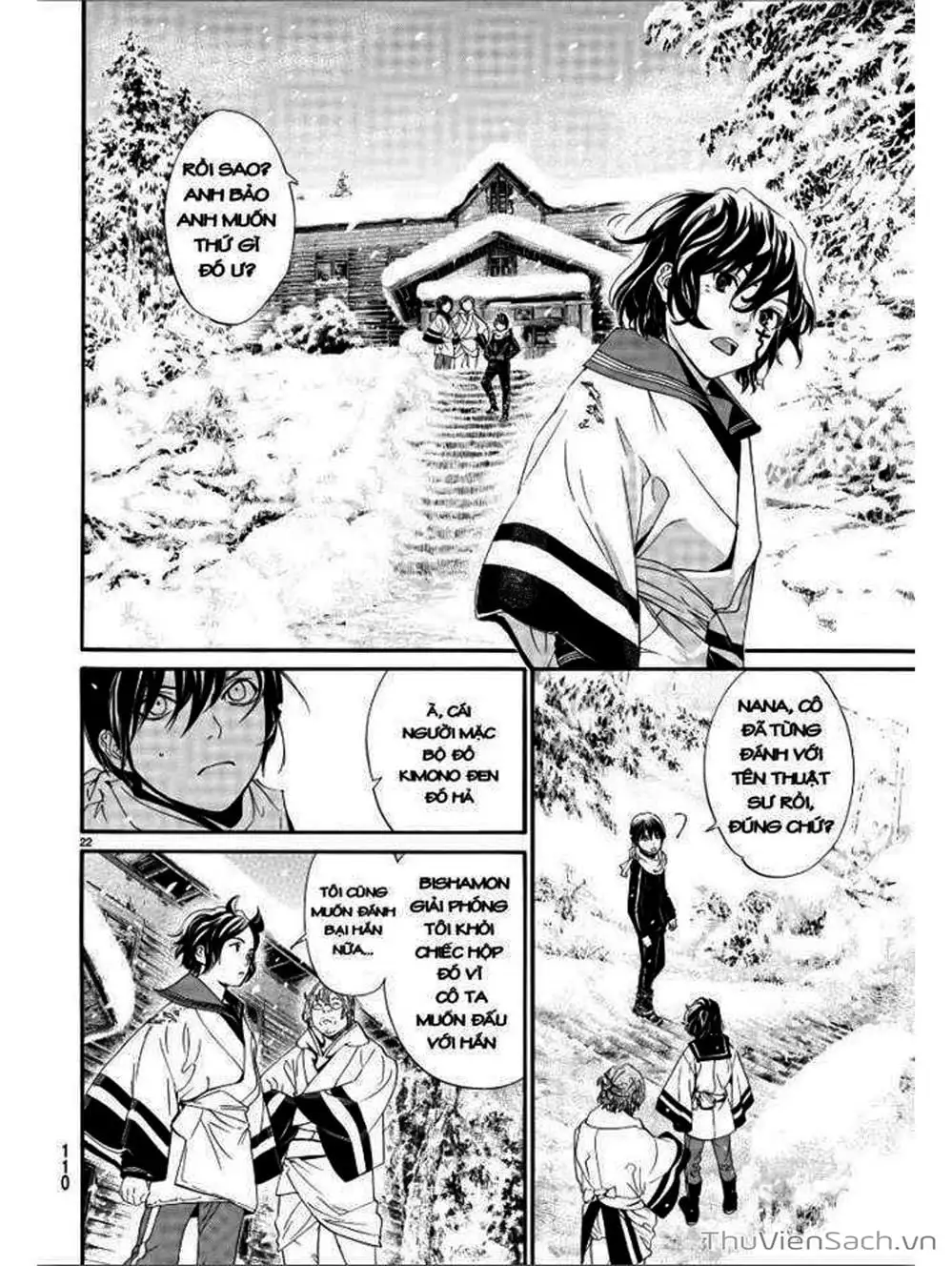 Truyện Tranh Vị Thần Lang Thang - Noragami trang 5