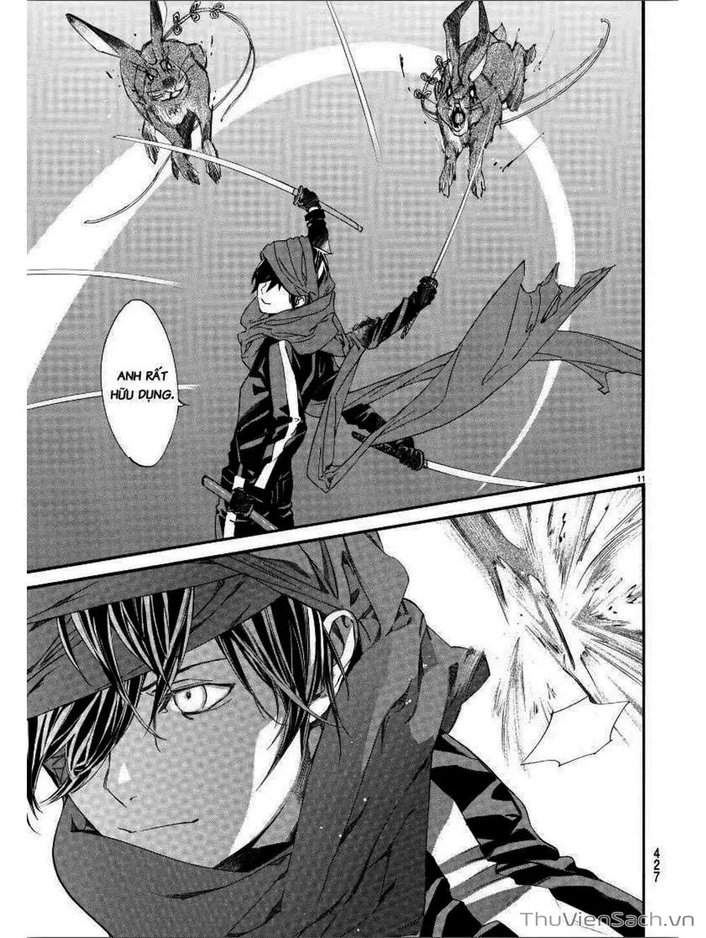 Truyện Tranh Vị Thần Lang Thang - Noragami trang 5