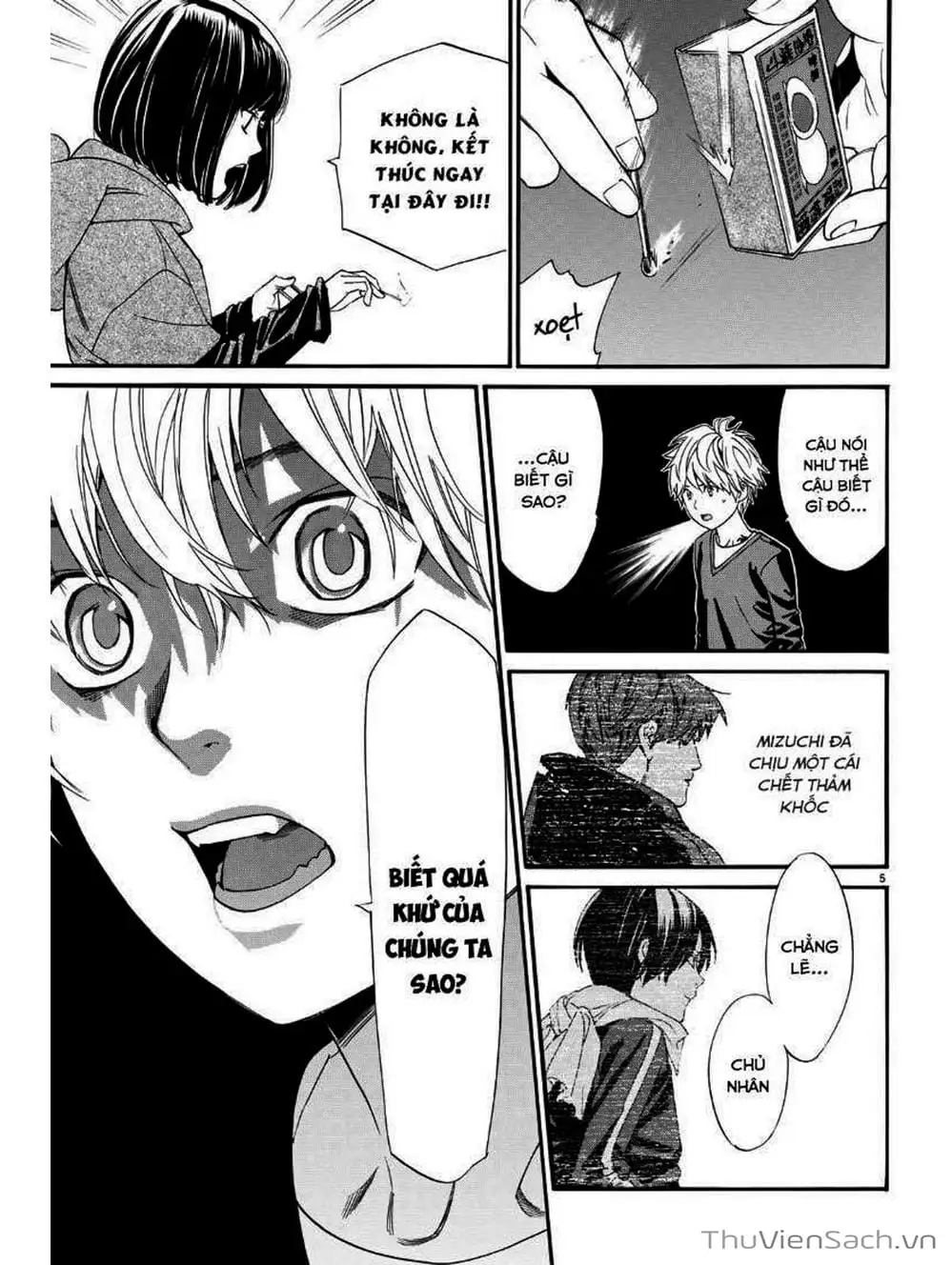 Truyện Tranh Vị Thần Lang Thang - Noragami trang 5