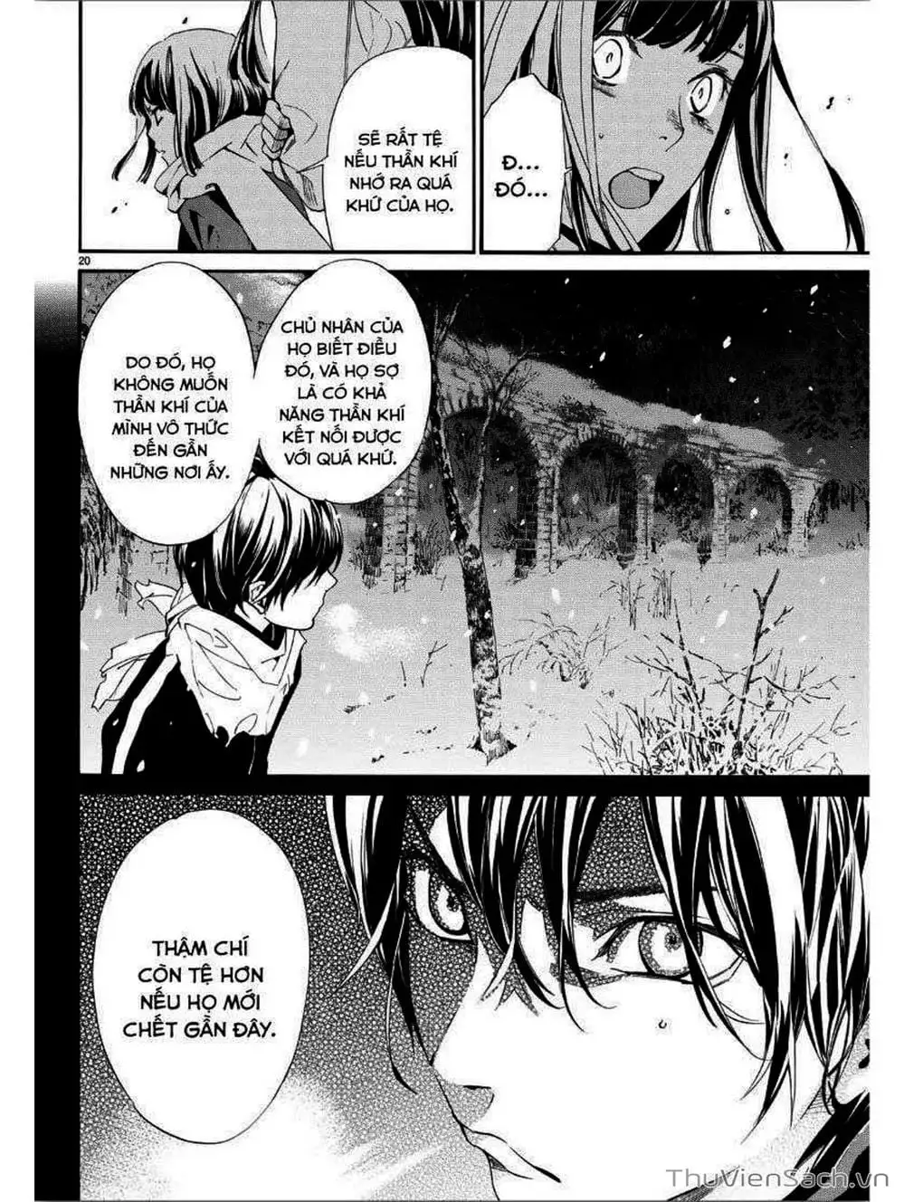 Truyện Tranh Vị Thần Lang Thang - Noragami trang 5