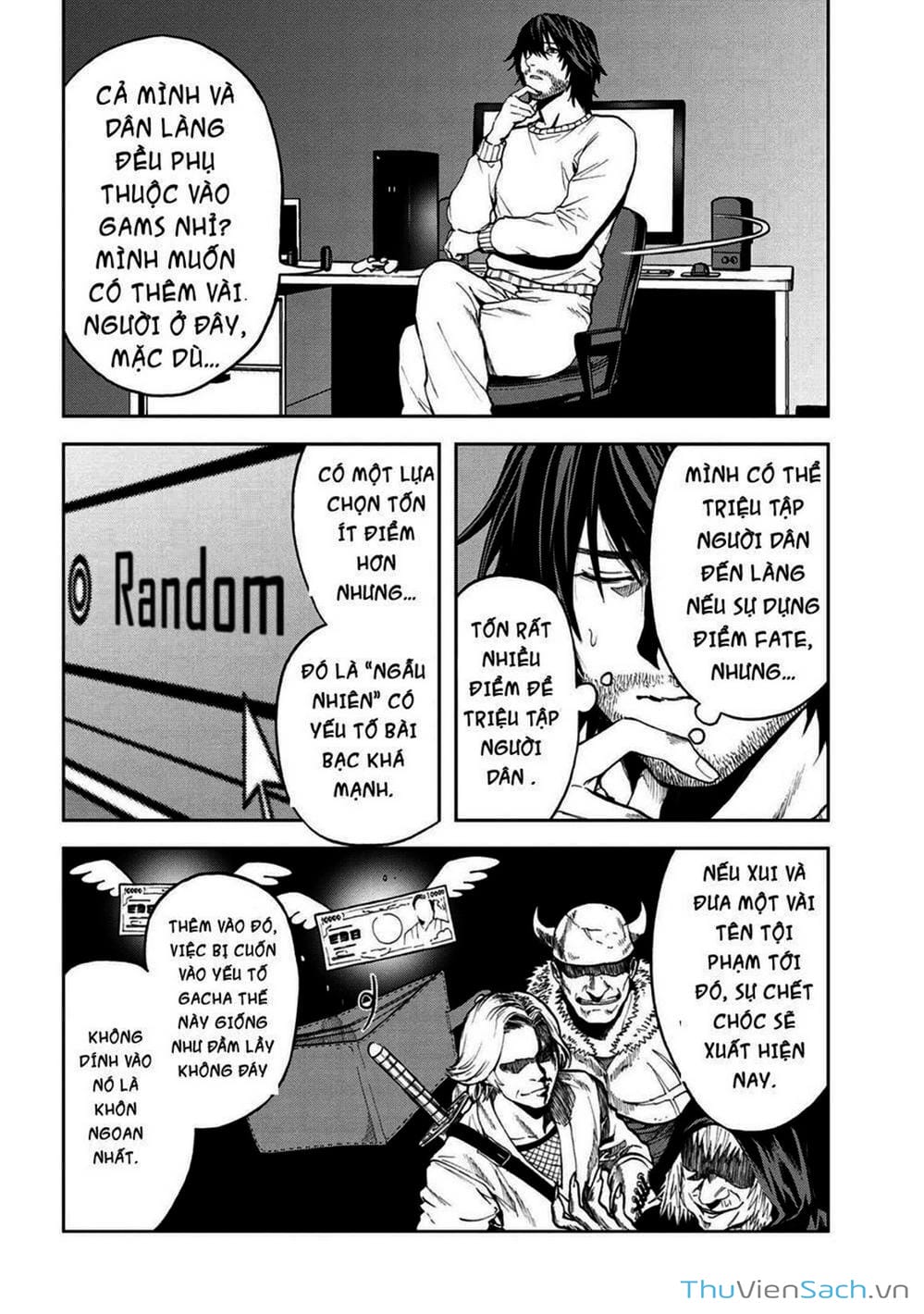 Truyện Tranh Npc Của Trò Chơi Xây Dựng Làng Là Người Thật trang 4