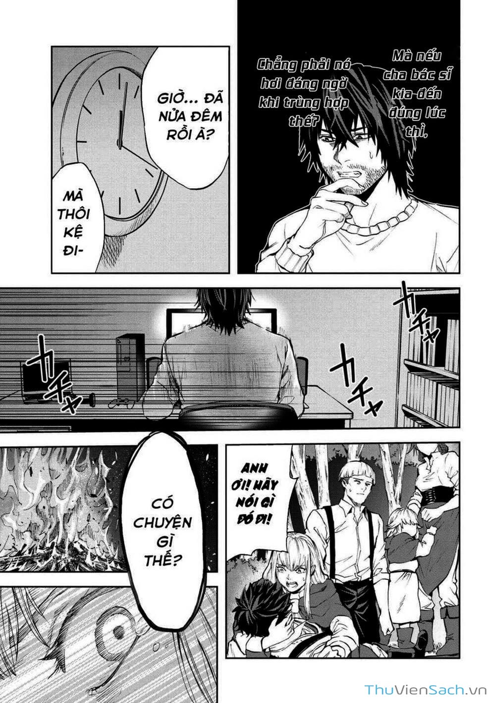 Truyện Tranh Npc Của Trò Chơi Xây Dựng Làng Là Người Thật trang 4