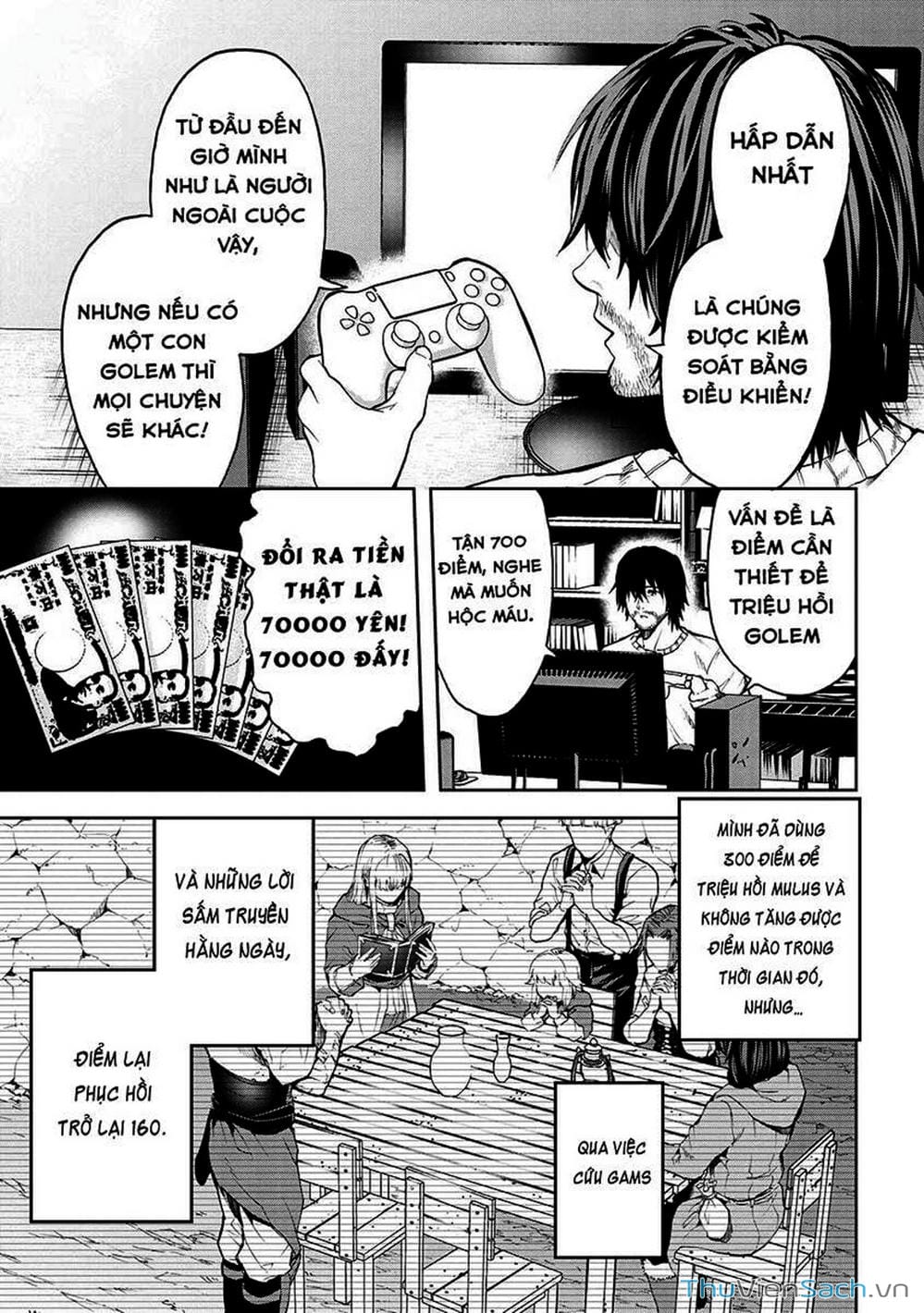 Truyện Tranh Npc Của Trò Chơi Xây Dựng Làng Là Người Thật trang 4