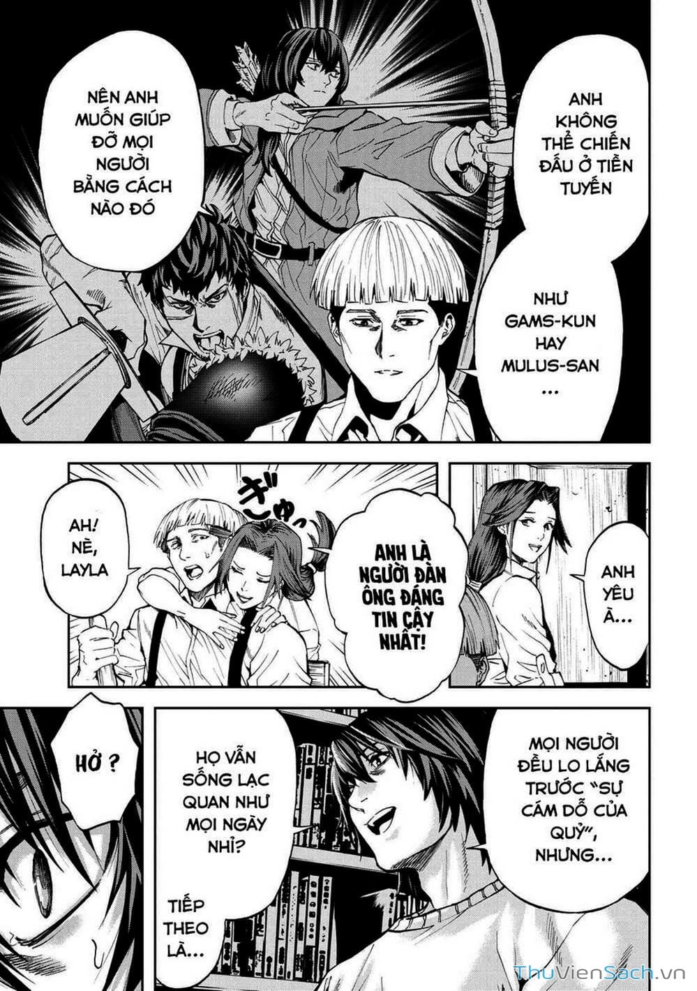 Truyện Tranh Npc Của Trò Chơi Xây Dựng Làng Là Người Thật trang 4