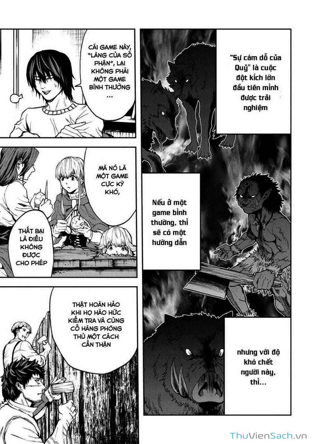 Truyện Tranh Npc Của Trò Chơi Xây Dựng Làng Là Người Thật trang 4