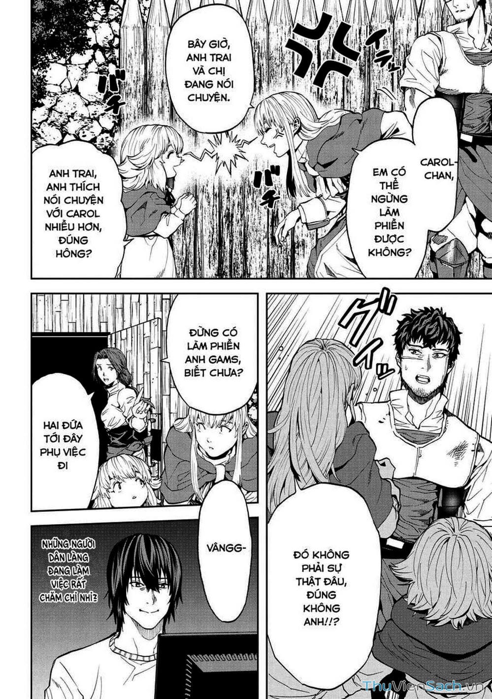 Truyện Tranh Npc Của Trò Chơi Xây Dựng Làng Là Người Thật trang 4