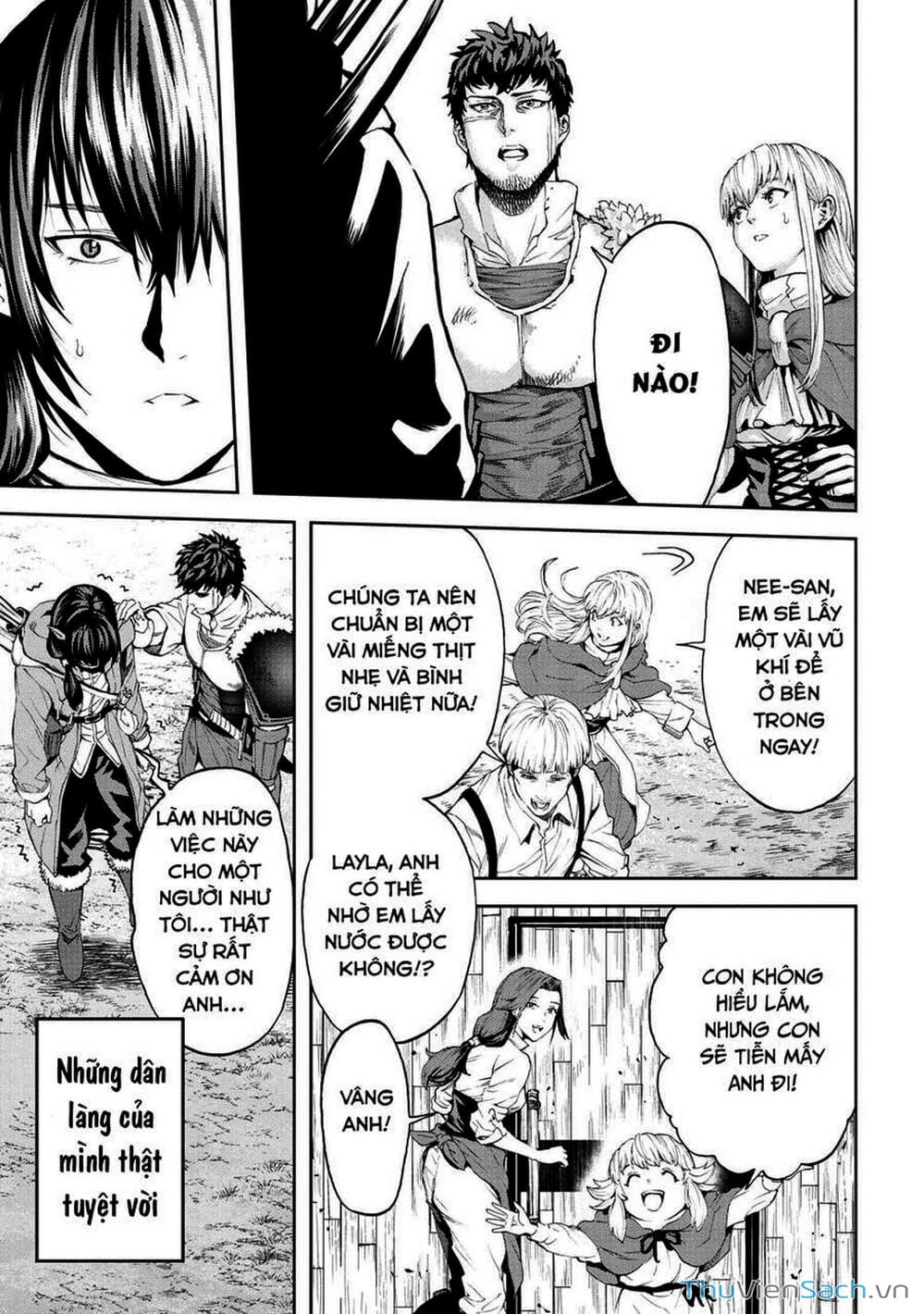 Truyện Tranh Npc Của Trò Chơi Xây Dựng Làng Là Người Thật trang 4