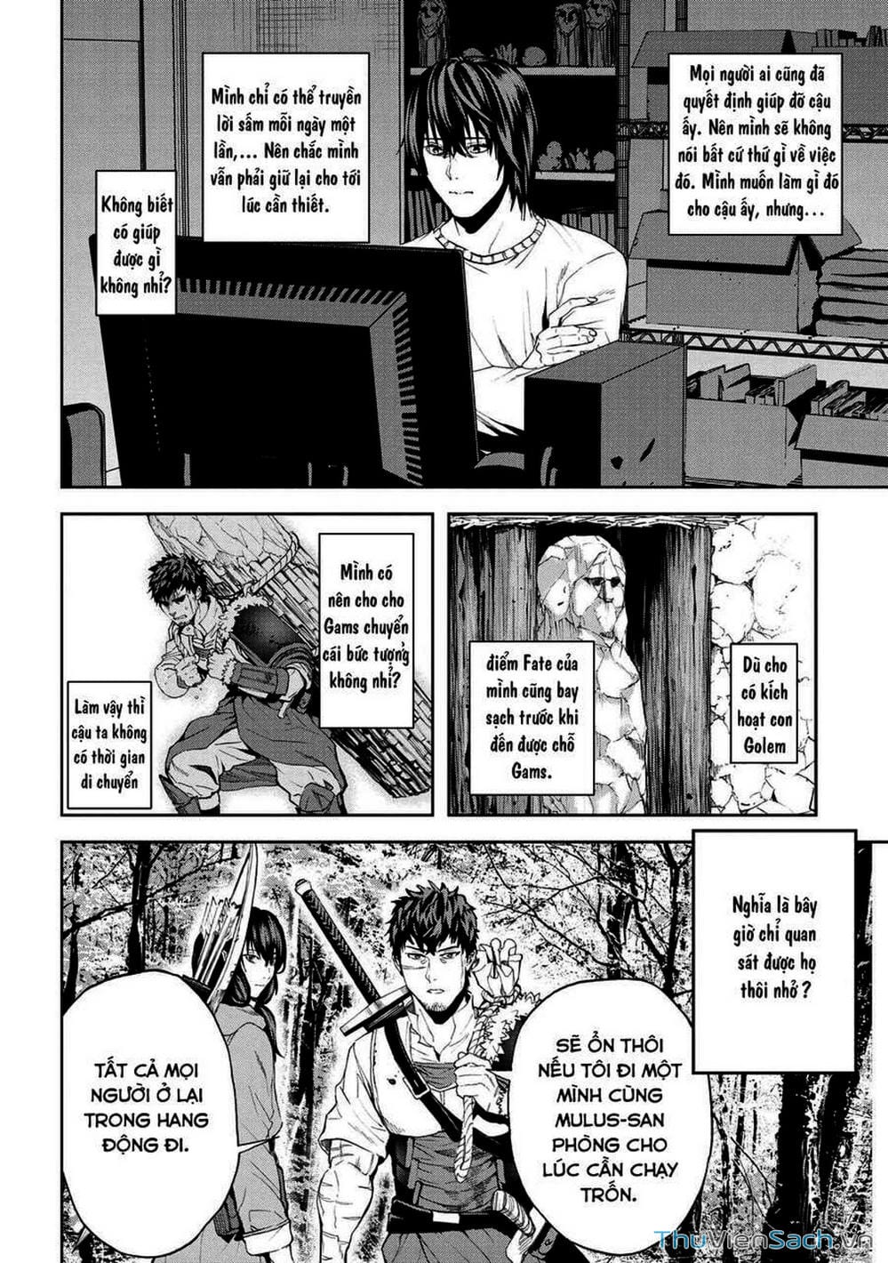 Truyện Tranh Npc Của Trò Chơi Xây Dựng Làng Là Người Thật trang 4