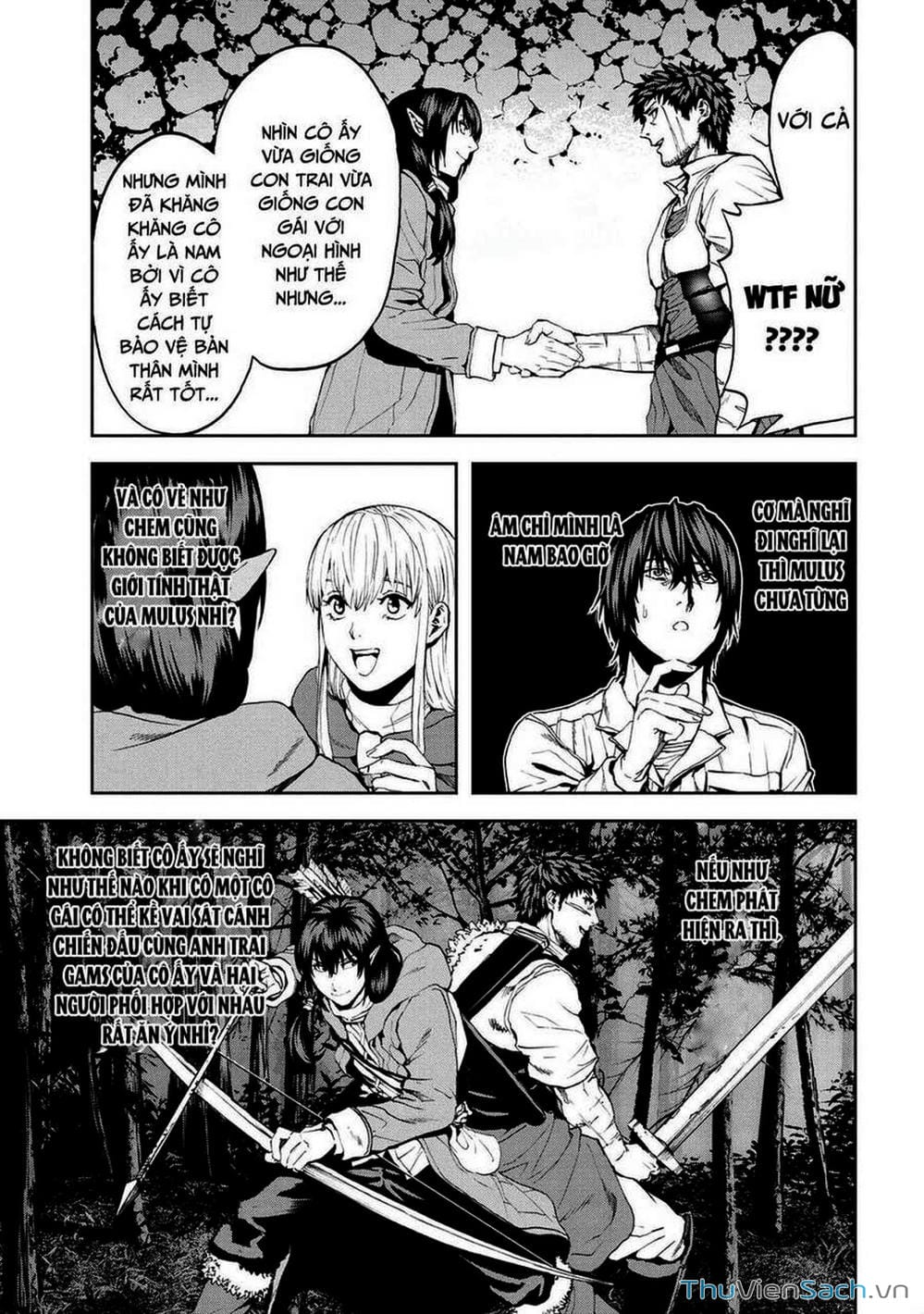 Truyện Tranh Npc Của Trò Chơi Xây Dựng Làng Là Người Thật trang 4