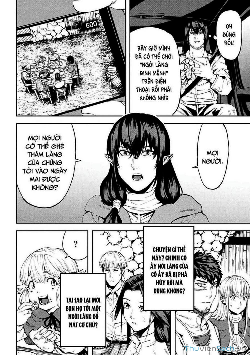 Truyện Tranh Npc Của Trò Chơi Xây Dựng Làng Là Người Thật trang 4