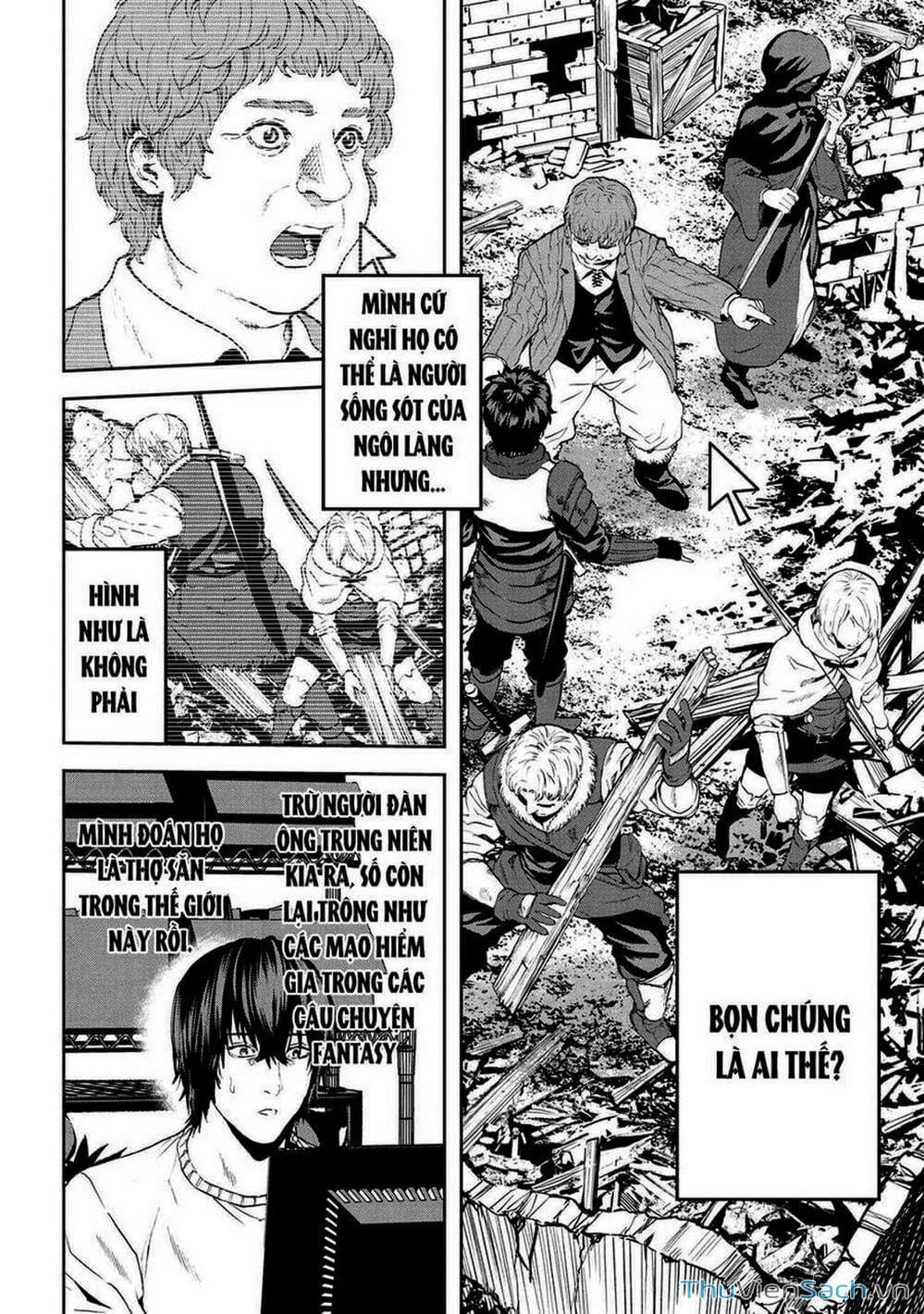 Truyện Tranh Npc Của Trò Chơi Xây Dựng Làng Là Người Thật trang 4