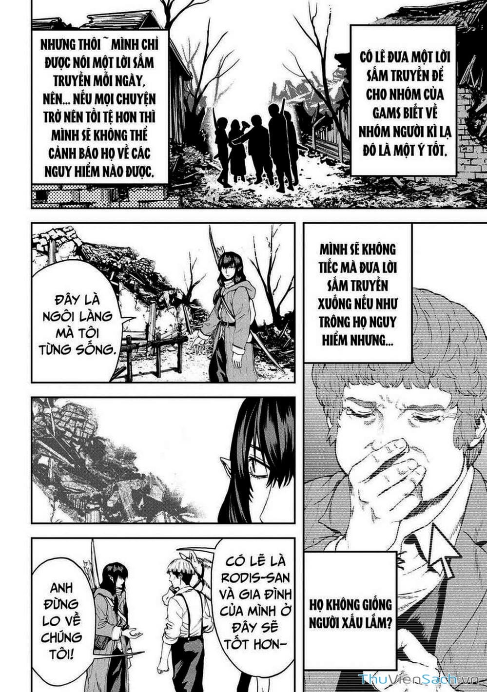Truyện Tranh Npc Của Trò Chơi Xây Dựng Làng Là Người Thật trang 4