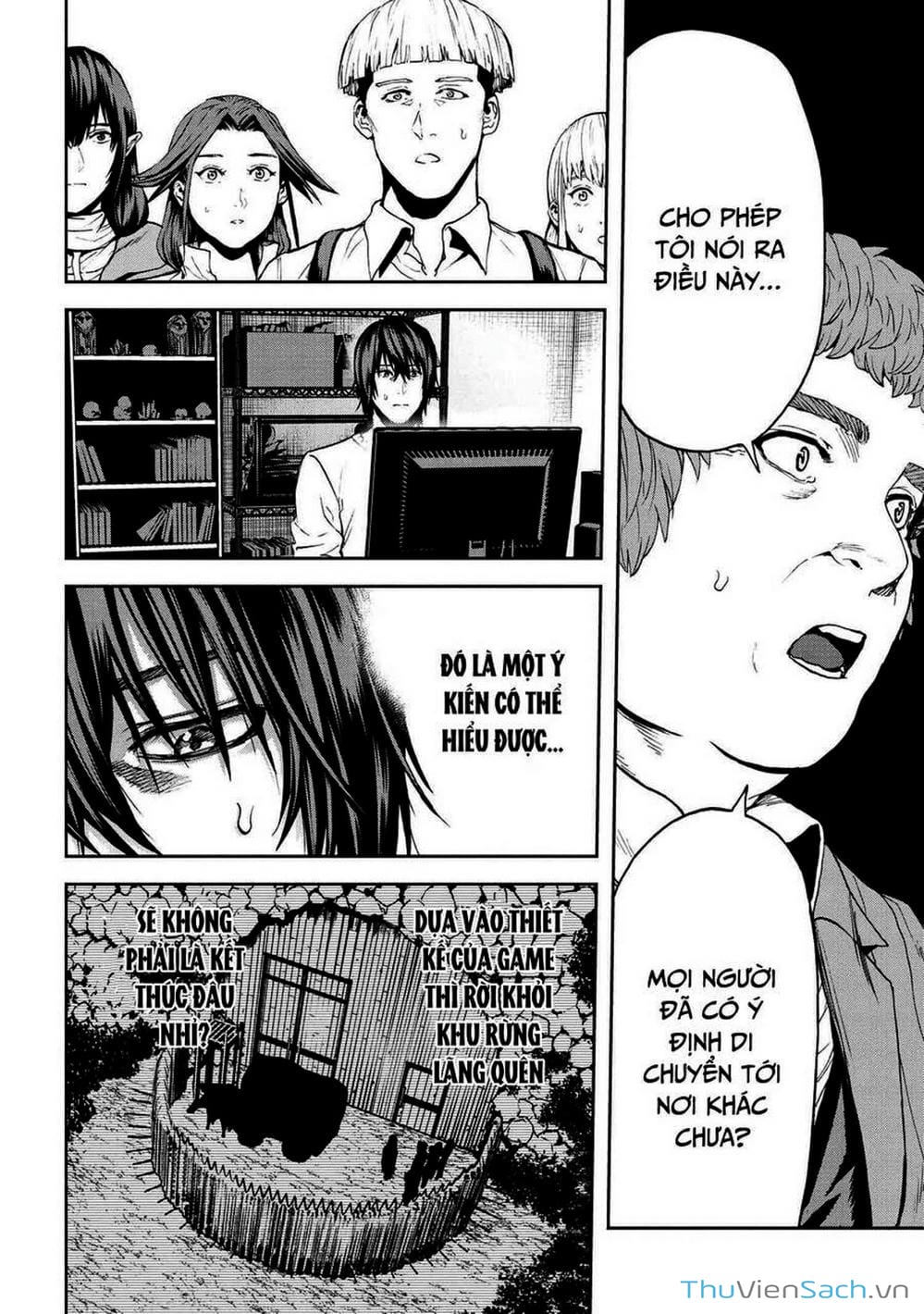 Truyện Tranh Npc Của Trò Chơi Xây Dựng Làng Là Người Thật trang 4
