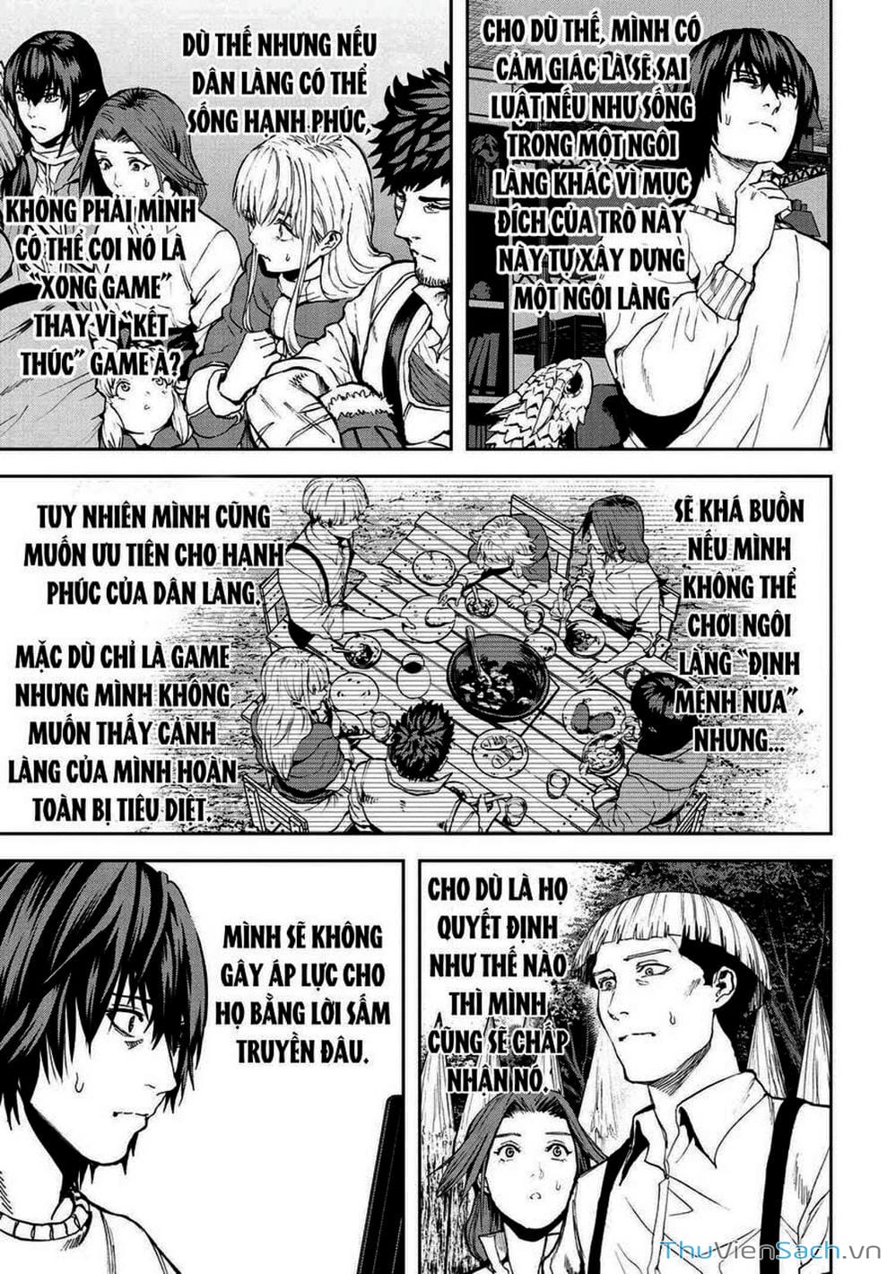 Truyện Tranh Npc Của Trò Chơi Xây Dựng Làng Là Người Thật trang 4