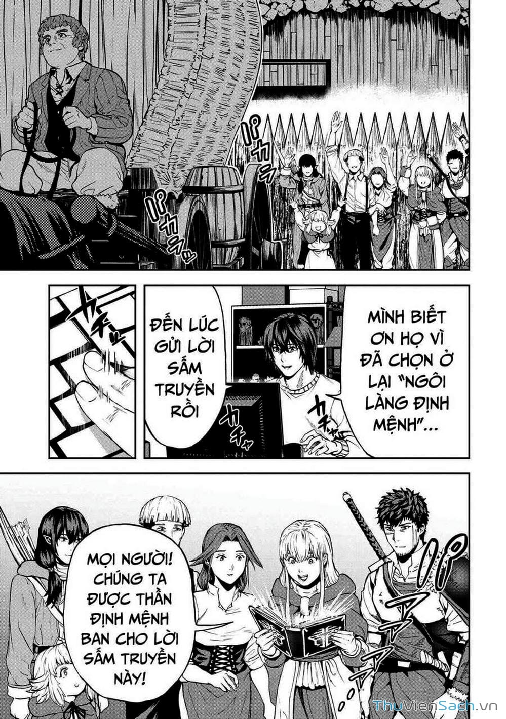 Truyện Tranh Npc Của Trò Chơi Xây Dựng Làng Là Người Thật trang 4