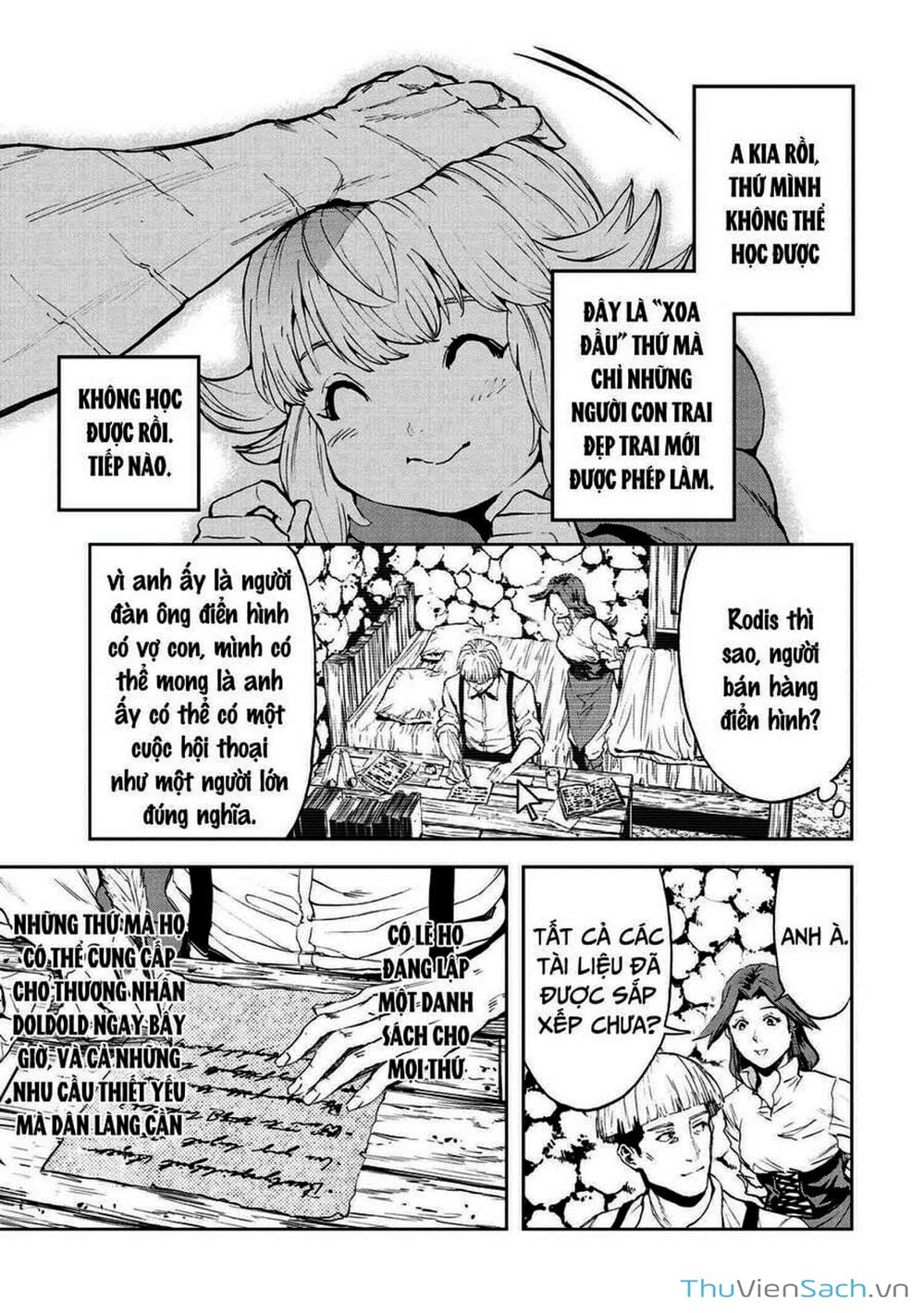 Truyện Tranh Npc Của Trò Chơi Xây Dựng Làng Là Người Thật trang 4