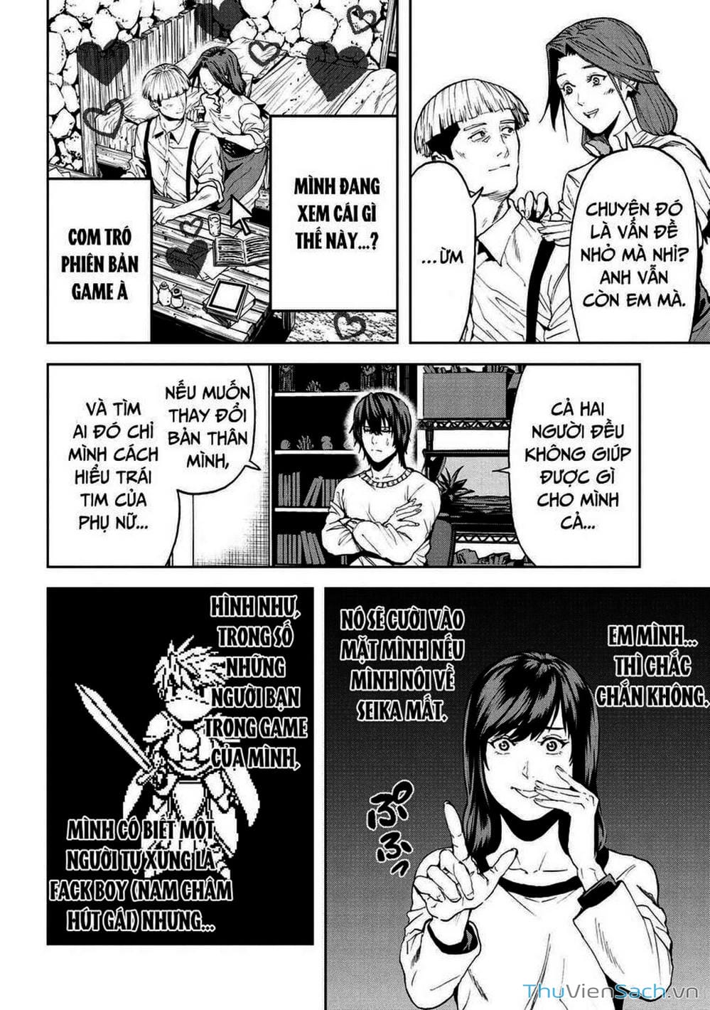 Truyện Tranh Npc Của Trò Chơi Xây Dựng Làng Là Người Thật trang 4