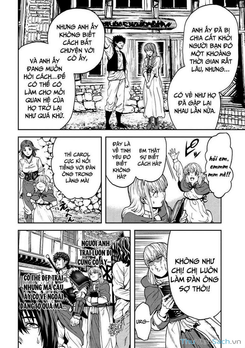 Truyện Tranh Npc Của Trò Chơi Xây Dựng Làng Là Người Thật trang 4