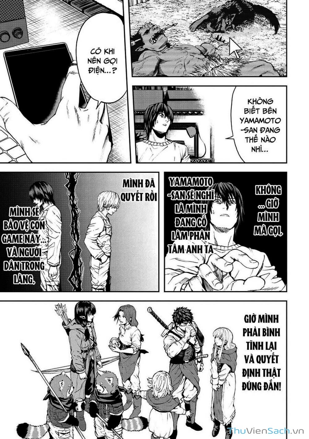 Truyện Tranh Npc Của Trò Chơi Xây Dựng Làng Là Người Thật trang 4