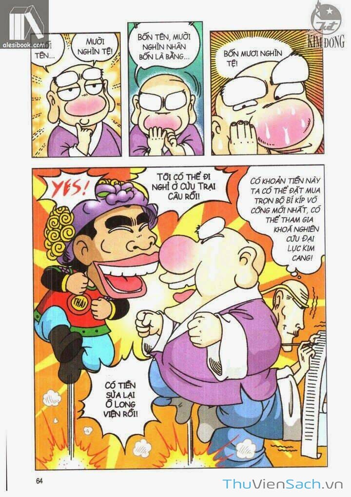 Truyện Tranh Ô Long Viện Linh Vật Sống trang 3