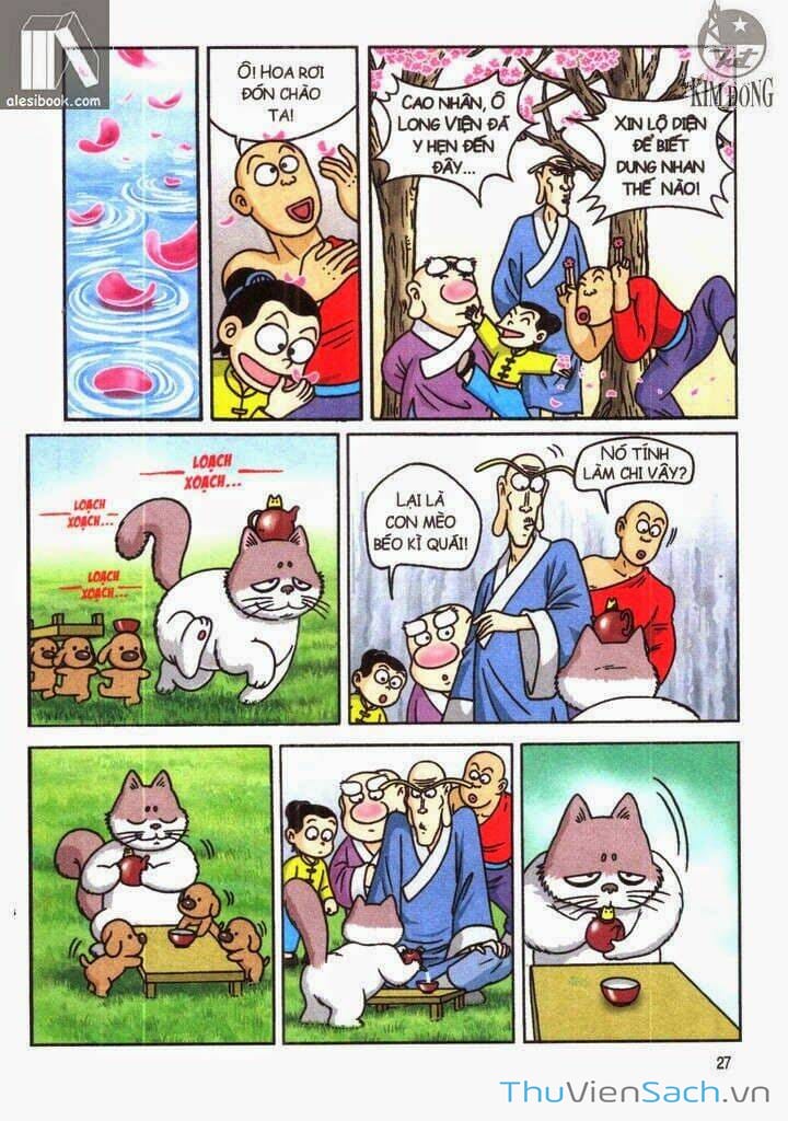 Truyện Tranh Ô Long Viện Linh Vật Sống trang 3