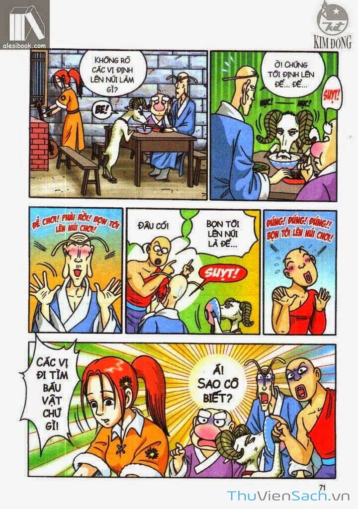 Truyện Tranh Ô Long Viện Linh Vật Sống trang 3