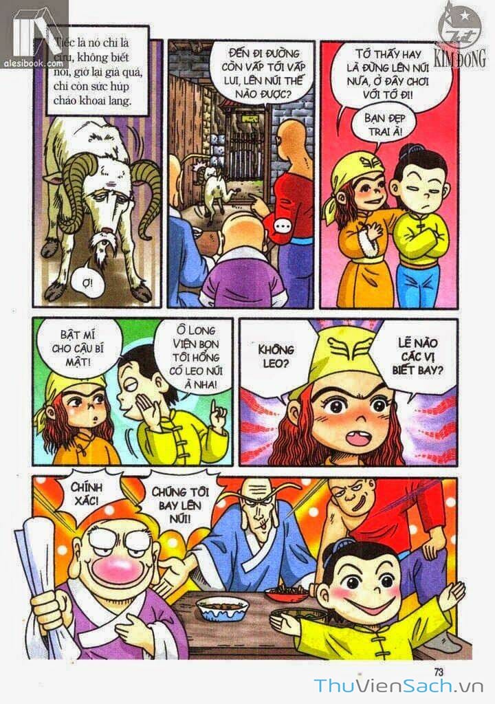 Truyện Tranh Ô Long Viện Linh Vật Sống trang 3