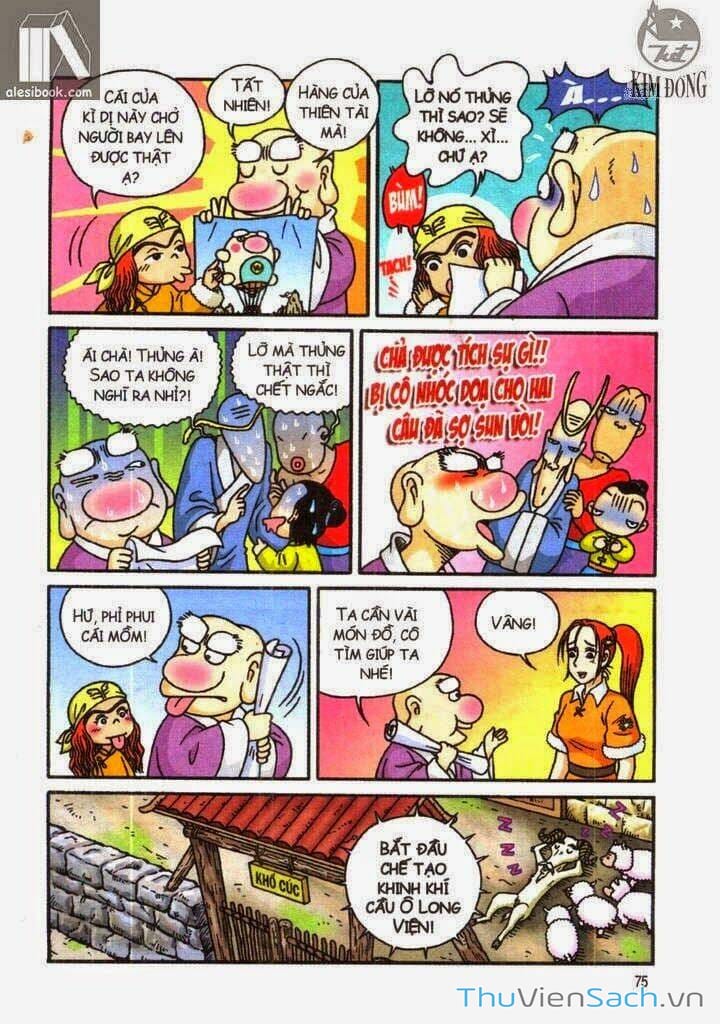 Truyện Tranh Ô Long Viện Linh Vật Sống trang 3