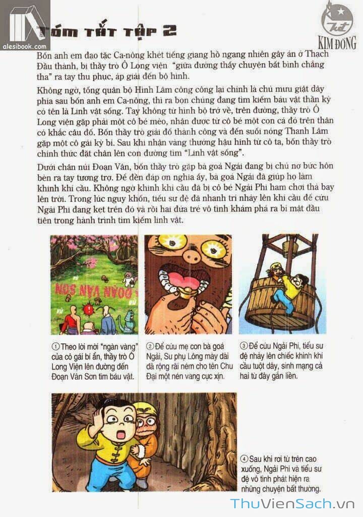 Truyện Tranh Ô Long Viện Linh Vật Sống trang 3