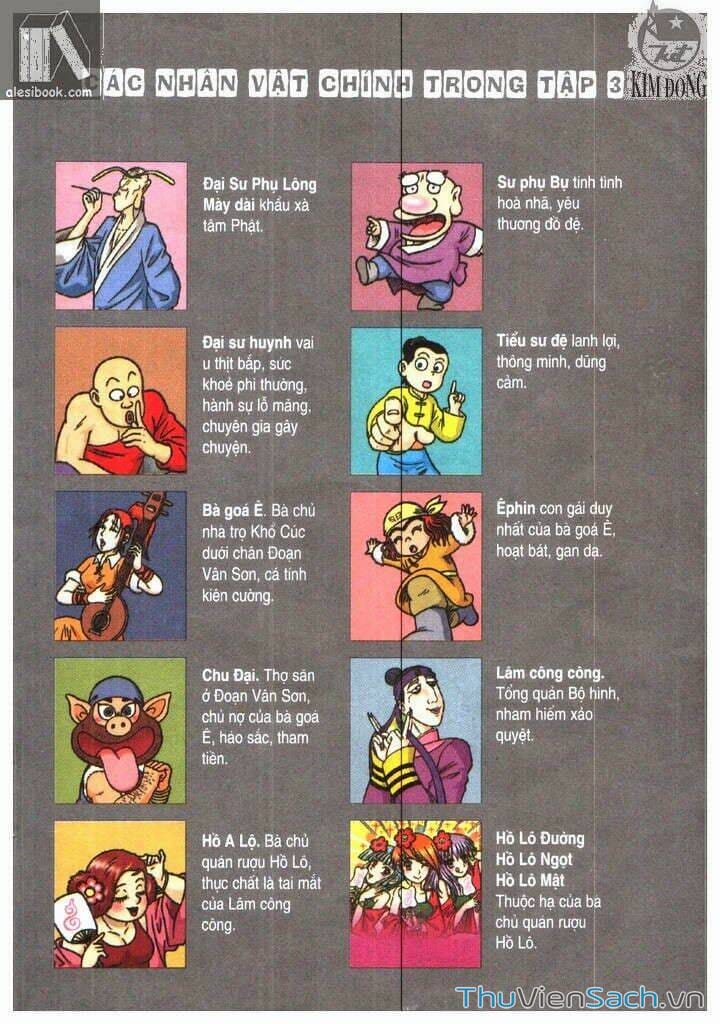 Truyện Tranh Ô Long Viện Linh Vật Sống trang 3