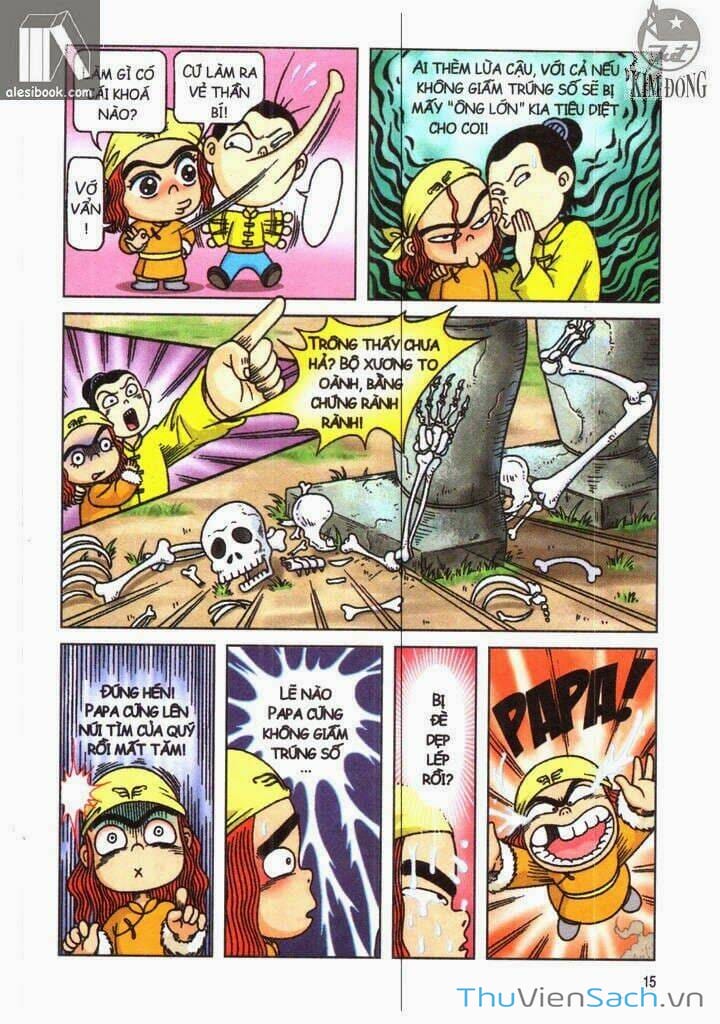 Truyện Tranh Ô Long Viện Linh Vật Sống trang 3