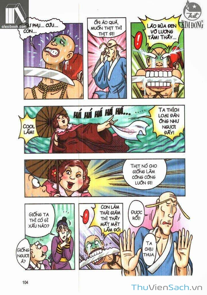 Truyện Tranh Ô Long Viện Linh Vật Sống trang 3