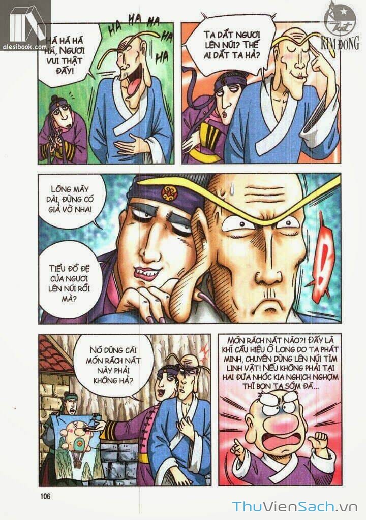 Truyện Tranh Ô Long Viện Linh Vật Sống trang 3