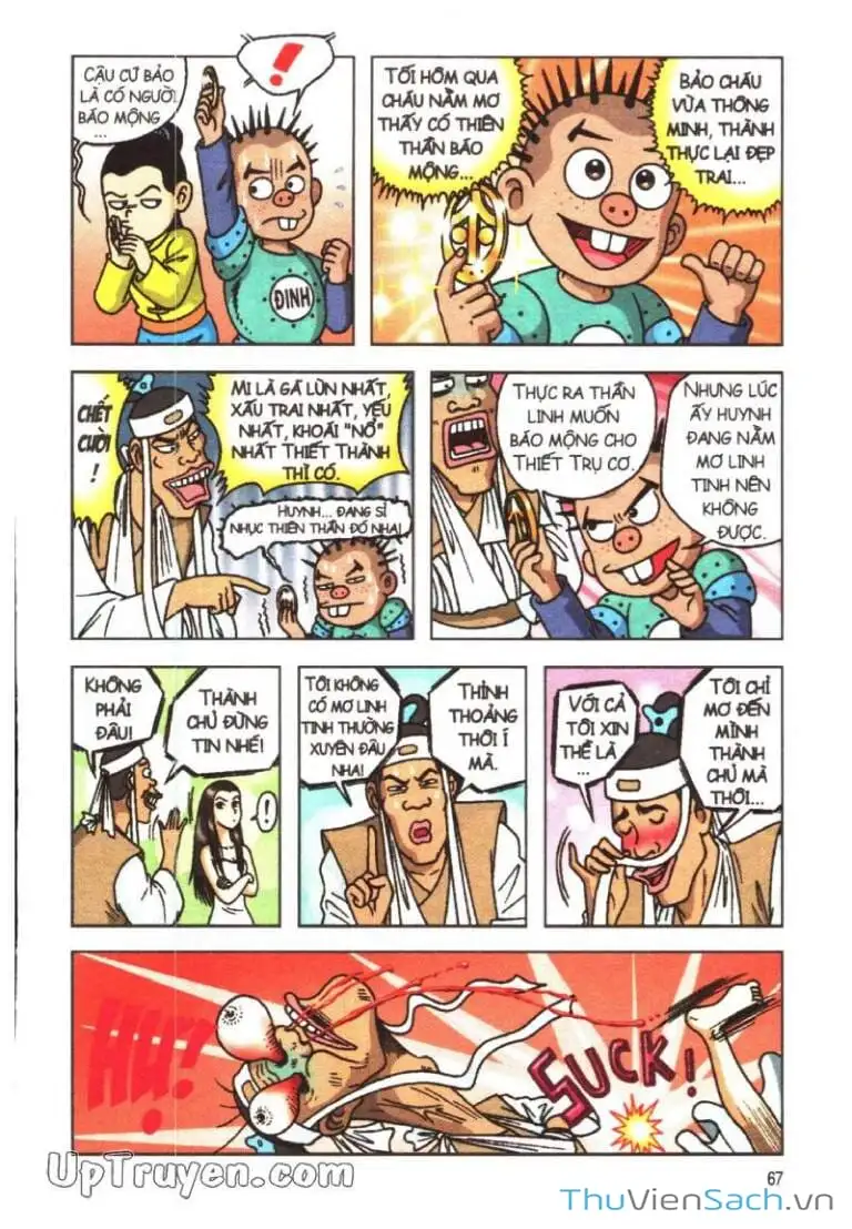 Truyện Tranh Ô Long Viện: Linh Vật Sống trang 2