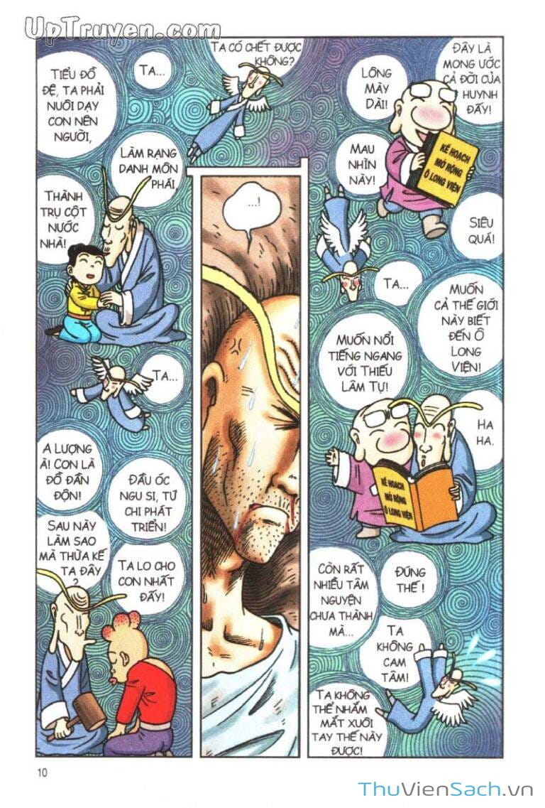 Truyện Tranh Ô Long Viện Linh Vật Sống trang 3