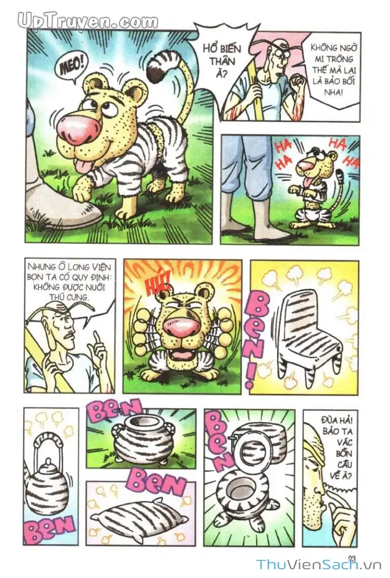 Truyện Tranh Ô Long Viện: Linh Vật Sống trang 2