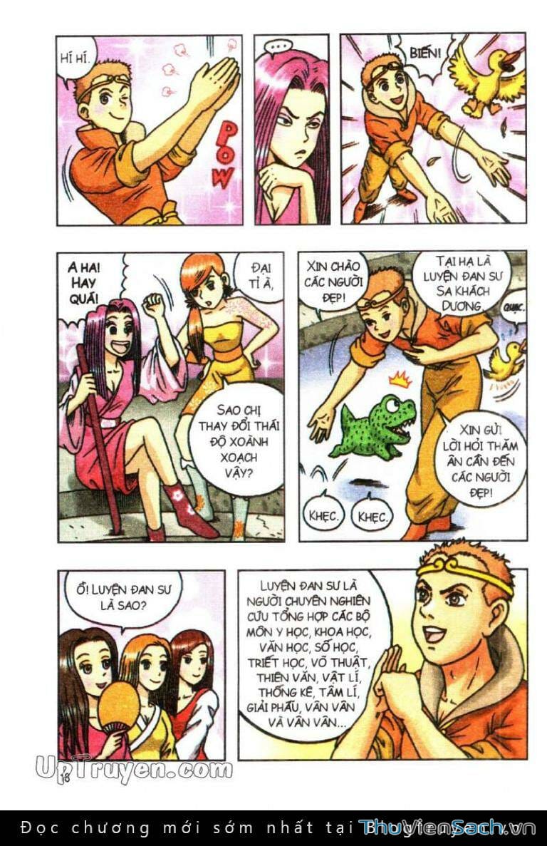 Truyện Tranh Ô Long Viện Linh Vật Sống trang 3