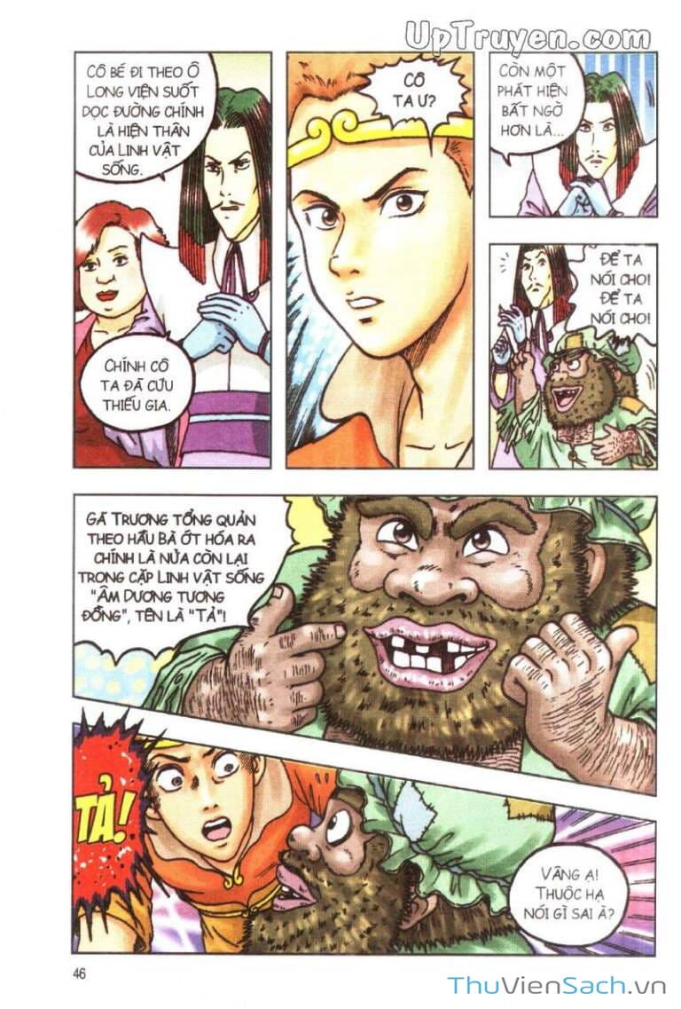 Truyện Tranh Ô Long Viện Linh Vật Sống trang 3