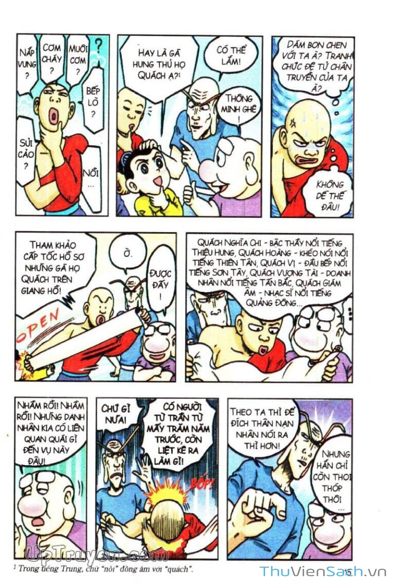 Truyện Tranh Ô Long Viện Linh Vật Sống trang 3