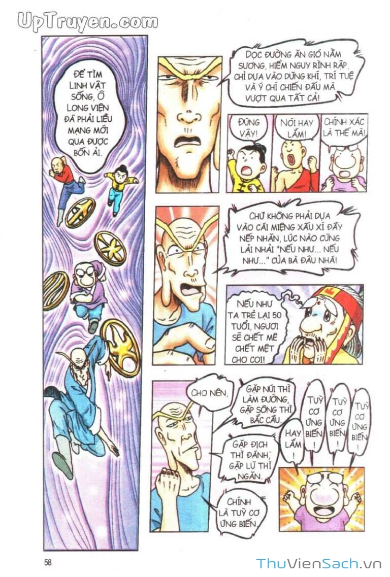 Truyện Tranh Ô Long Viện Linh Vật Sống trang 3